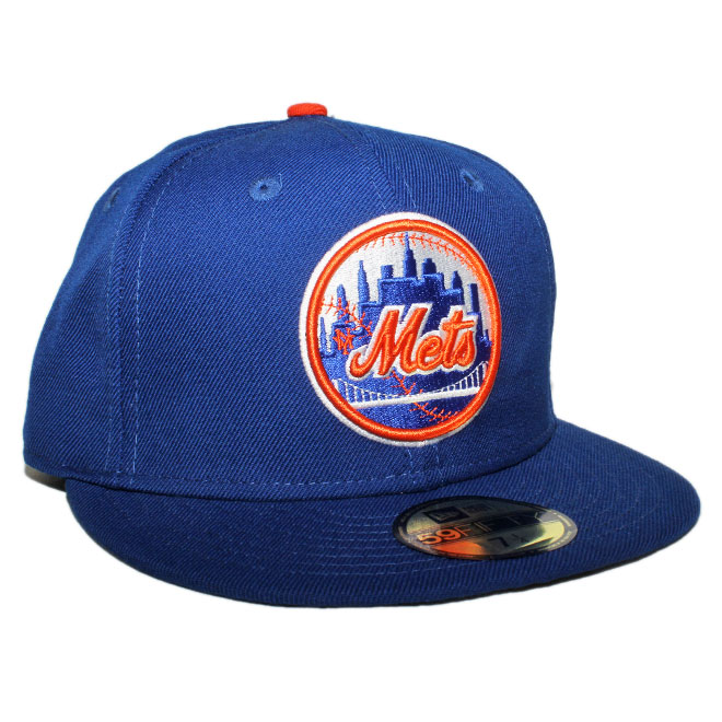 ベースボールキャップ 帽子 59fifty メンズ レディース MLB ニューヨーク メッツ