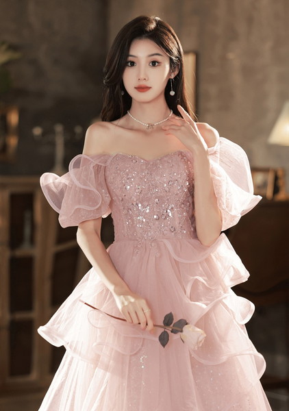 希少アイテムウェディングドレス カラードレス 演奏会 ピンクドレス 前撮りドレス 花嫁 二次会 お色直しドレス フォトウェディング プリンセスドレス オフショルドレス かわいい セルフ 韓国 オフショ 希少アイテムウェディングドレス カラードレス 演奏会 ピンクドレス 前撮りドレス 花嫁 二次会 お色直しドレス フォトウェディング プリンセスドレス オフショルドレス かわいい セルフ 韓国 オフショ