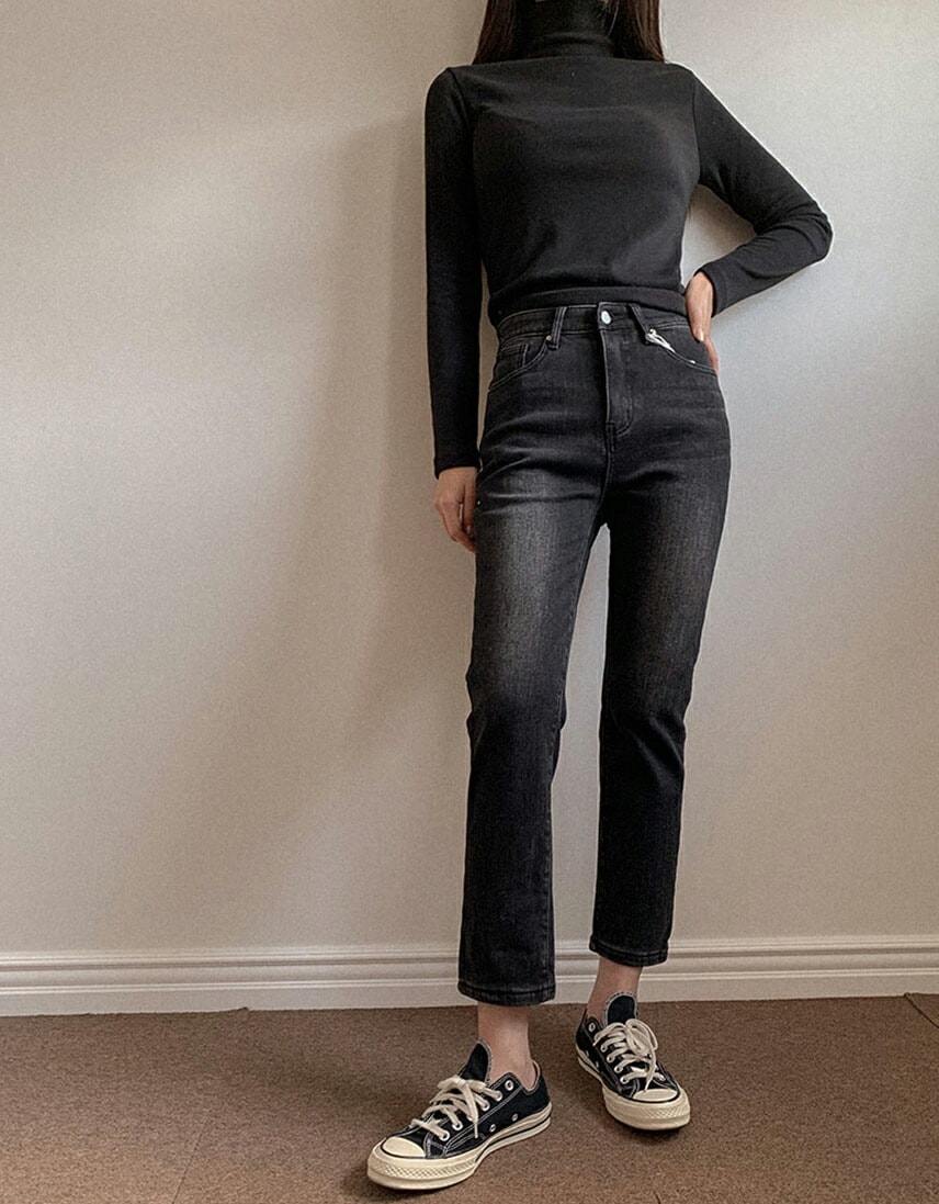 [メガ割りSALE]3TYPE裏起毛スキニーデニムパンツ・p455389