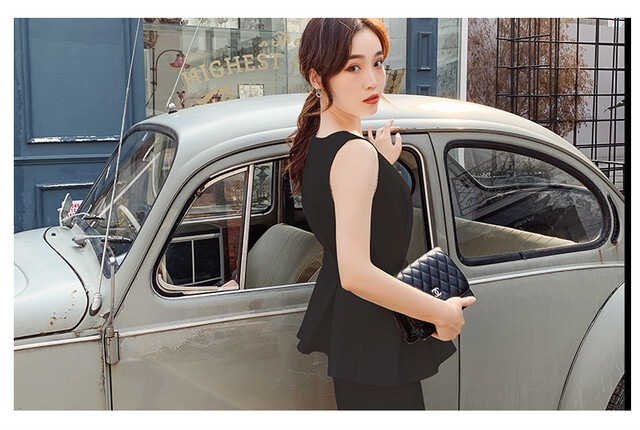 【送料無料】レディース 高級感 ノースリーブ トップス プルオーバー フリル 大人可愛い 【送料無料】レディース 高級感 ノースリーブ トップス プルオーバー フリル 大人可愛い