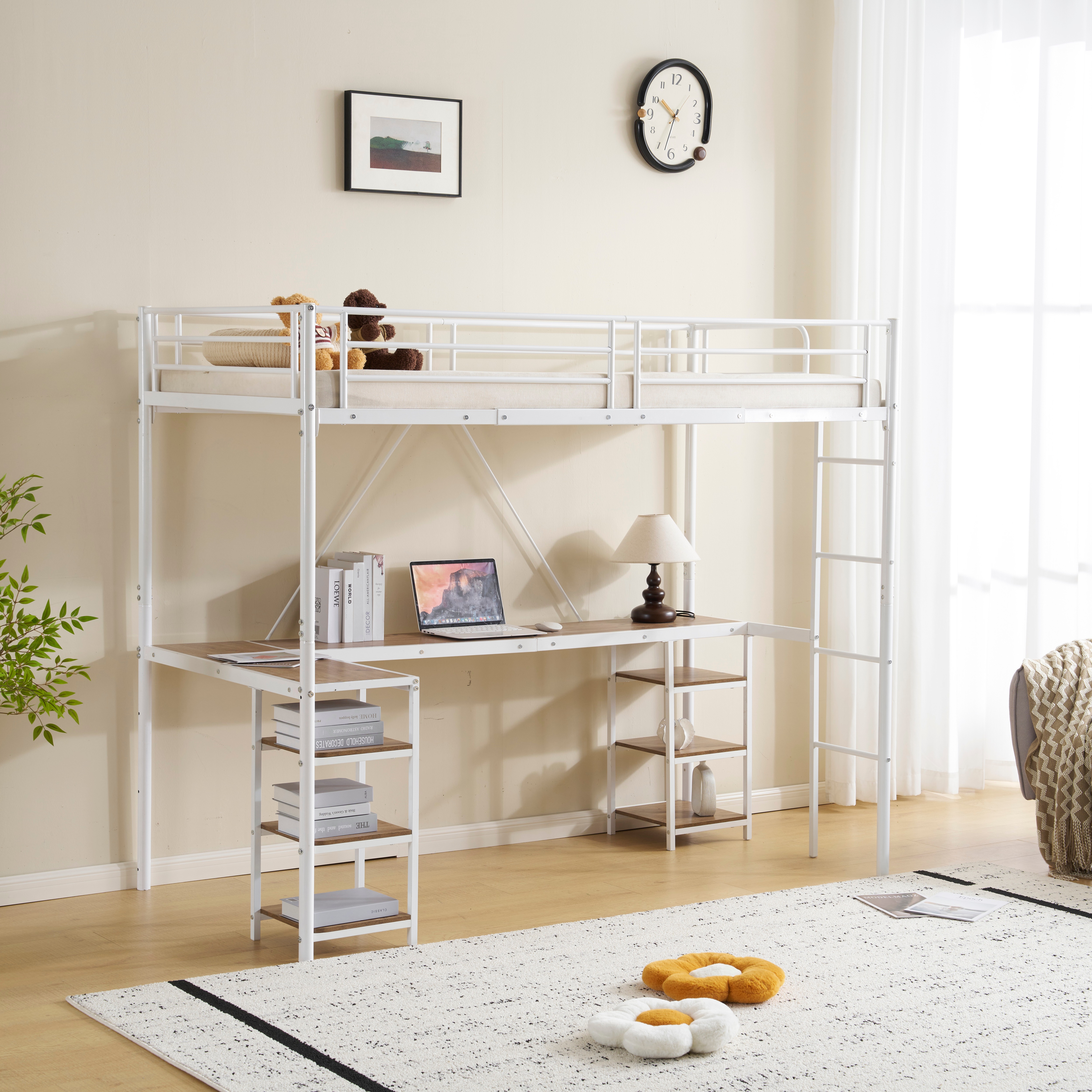 64ロフトベッド パイプベッド シングル デスク付き 収納棚 ハシゴ付き 左右入れ替え可能 ロフトベッド 収納 大人 一人暮らし 子供ベッド 北欧風 二段ベッド 子供部屋 スチール 耐震 パイプ 64ロフトベッド パイプベッド シングル デスク付き 収納棚 ハシゴ付き 左右入れ替え可能 ロフトベッド 収納 大人 一人暮らし 子供ベッド 北欧風 二段ベッド 子供部屋 スチール 耐震 パイプ