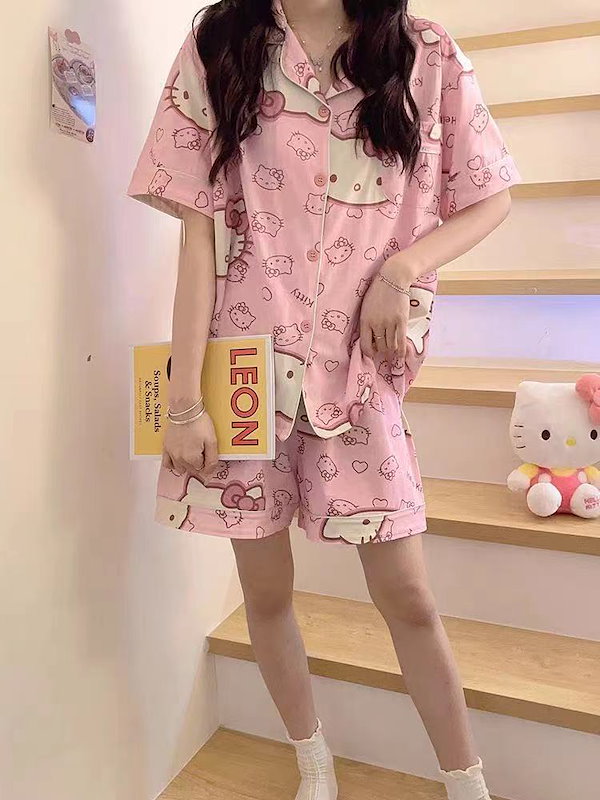 希少　天使キティ　パジャマ　ルームウエア 楽天市場】キティちゃん パジャマ（サイズ（S/M/L）L）（ナイト