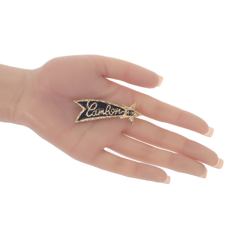 シューティングスター 流れ星 ココマーク B24P刻印 ブローチ メタル ゴールド レディース 美品 ギフト【Aランク】 シューティングスター 流れ星 ココマーク B24P刻印 ブローチ メタル ゴールド レディース 美品 ギフト【Aランク】