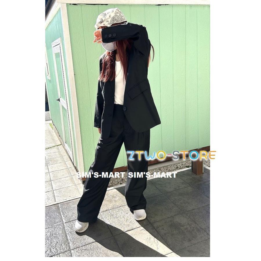 新しい子供用ダンスウェア ダンス衣装 ヒップホップ セットアップ スーツ ジャケット パンツ スーツ キッズダンス衣装 派手 K-POP 韓国 緑 紫 白 黒 2枚購入で2263円OFF