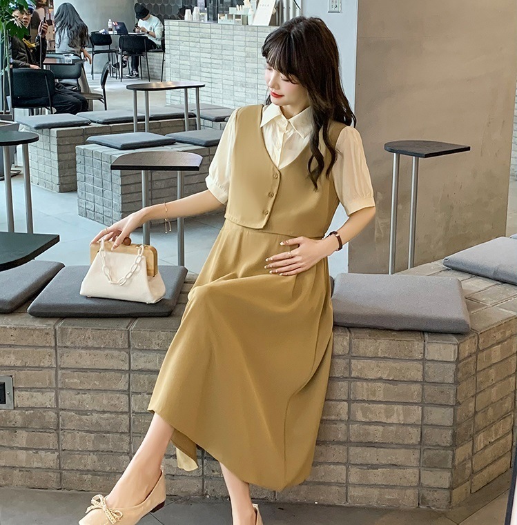 【L.L.Bean】 チャック付きトート ベージュ×焦茶 ミディアムサイズ パズルバッグ スモール スーパードルフィー