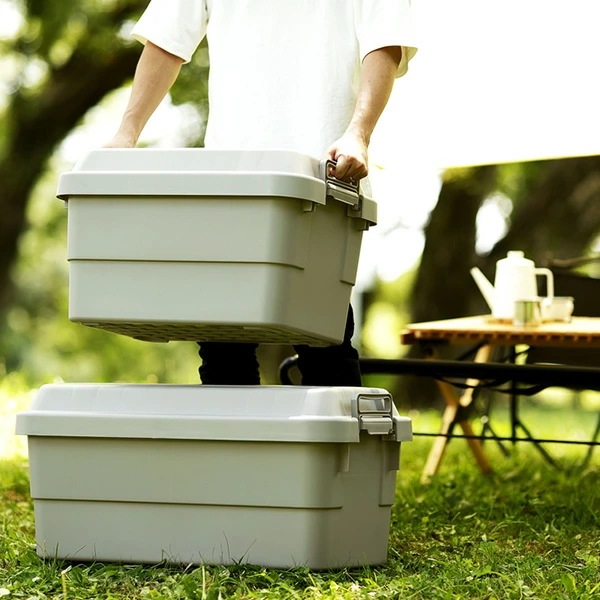 トランクカーゴ 座れる 収納ボックス 収納ケース コンテナボックス おしゃれ 2個セット70L*2 TC-70*2 トランクカーゴ 座れる 収納ボックス 収納ケース コンテナボックス おしゃれ 2個セット70L*2 TC-70*2