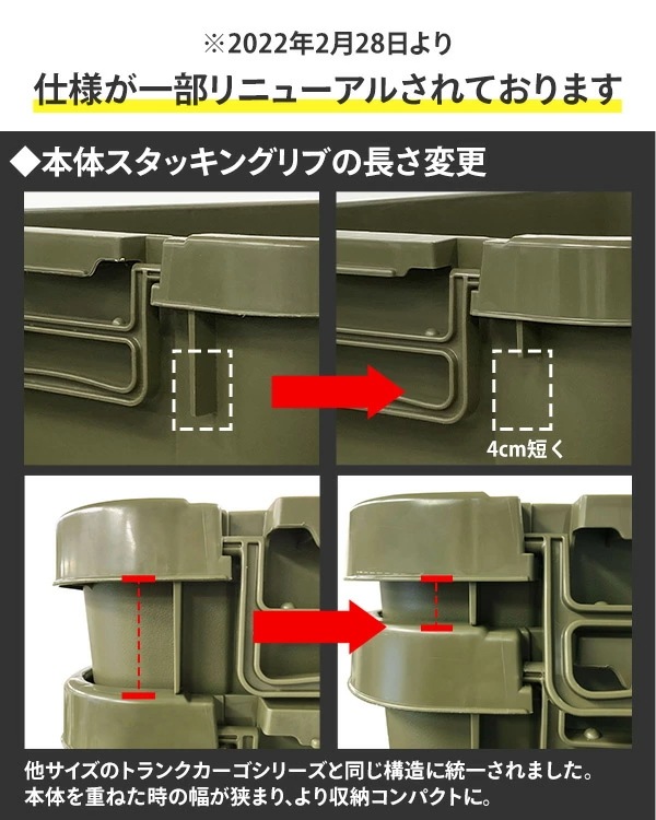 トランクカーゴ 座れる 収納ボックス 収納ケース コンテナボックス おしゃれ 2個セット70L*2 TC-70*2 トランクカーゴ 座れる 収納ボックス 収納ケース コンテナボックス おしゃれ 2個セット70L*2 TC-70*2