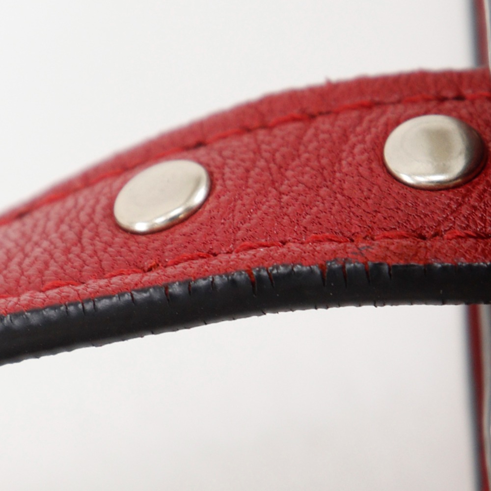 ロックスタッズ ミニショルダー ウォレットショルダー MW0BCA23NAP ショルダーバッグ レザー 赤 レディース 中古品 A-ランク ロックスタッズ ミニショルダー ウォレットショルダー MW0BCA23NAP ショルダーバッグ レザー 赤 レディース 中古品 A-ランク