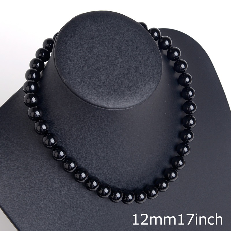 天然ジェットネックレス 12mm珠セット 日本製 ピアス イヤリング 化粧箱付 黒琥珀 ブラックフォーマル 16インチ 17インチ 18インチ チョーカー プリンセス 天然ジェットネックレス 12mm珠セット 日本製 ピアス イヤリング 化粧箱付 黒琥珀 ブラックフォーマル 16インチ 17インチ 18インチ チョーカー プリンセス