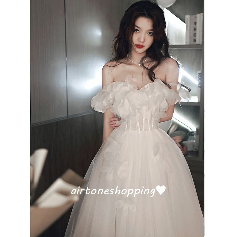 イブニングドレス ロングドレス オフショルダー 白 チュール ドレス 姫系 お姫様 発表会ドレス ホワイト オフショル パーティードレス 成人式ドレス 可愛い ロング Aライン XS S M L XL イブニングドレス ロングドレス オフショルダー 白 チュール ドレス 姫系 お姫様 発表会ドレス ホワイト オフショル パーティードレス 成人式ドレス 可愛い ロング Aライン XS S M L XL