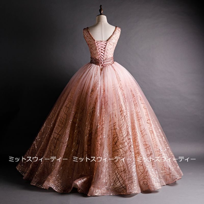 カラードレス 結婚式 花嫁 ウエディングドレス ロング 演奏会 ステージ衣装 披露宴 イブニングドレ