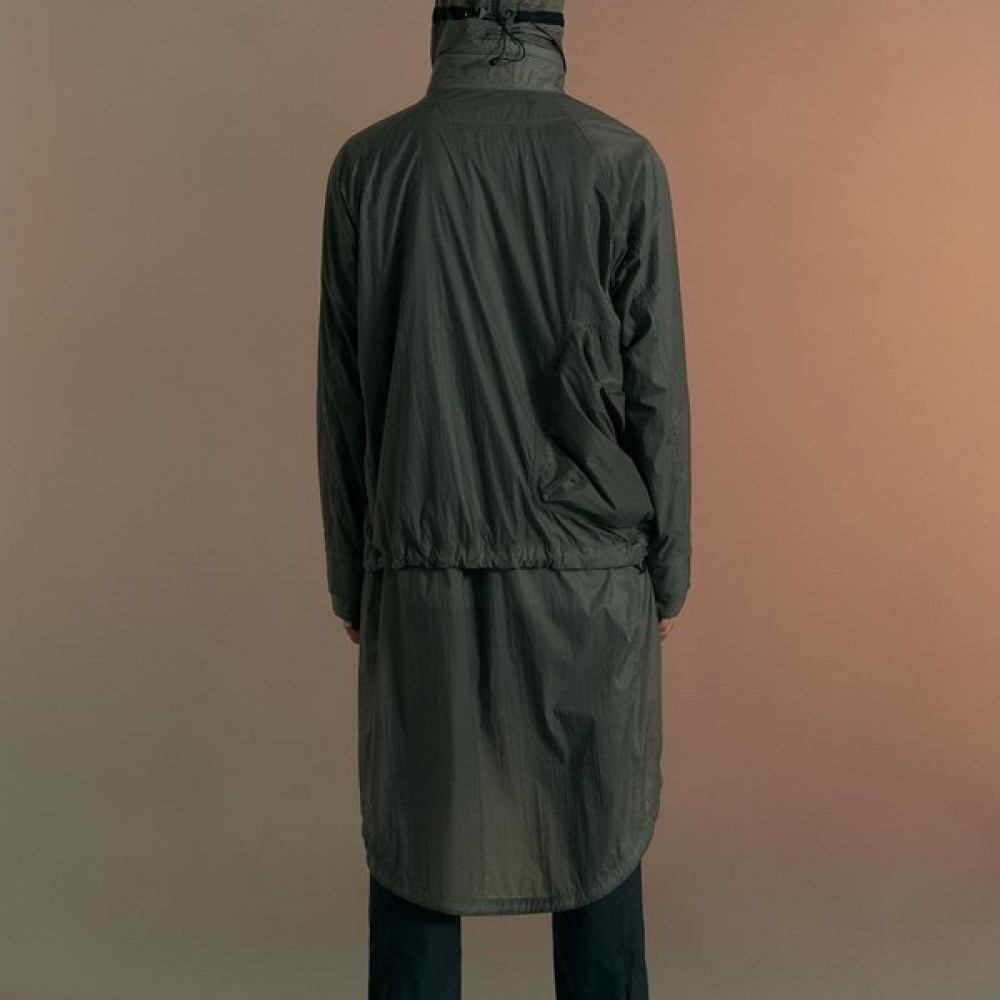 [Bobcat] メソソフトシェル 2WAY ジャケット-グレー