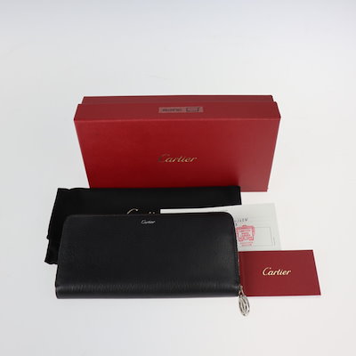 Qoo10] 美品 CARTIER カルティエ 長財布 : メンズバッグ