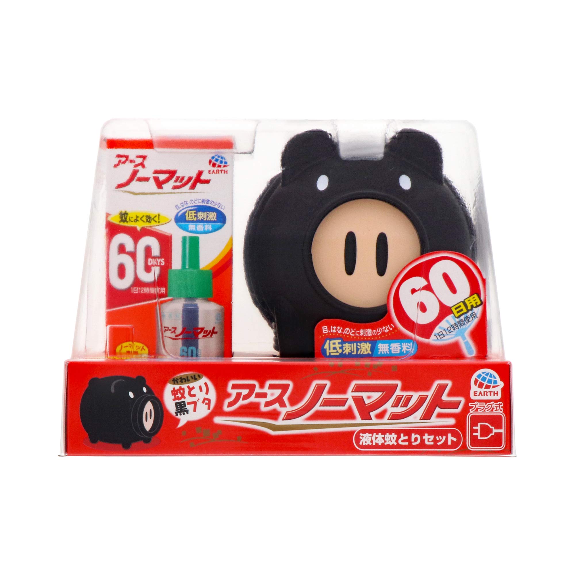 【まとめ買い】アースノーマット　蚊とり黒ブタ60日セット容量1個×10点セット アース製薬 殺虫剤・ハエ・蚊