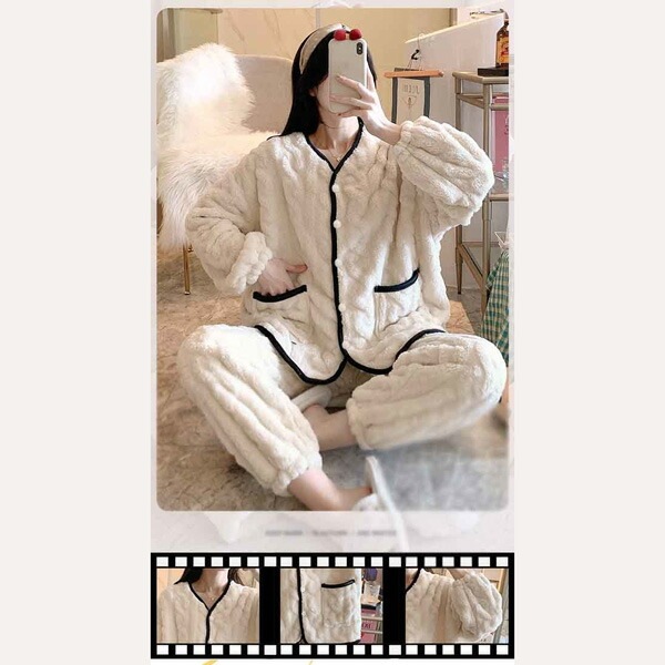 【激安開催!】ルームウェア 寝巻き 寝間着 かわいい 萌え 暖かい ズボン付き 小柄 パジャマ 着心地よい レディース ゆったり 気持ちいい 癒し感 長袖パジャマ お揃い 前開き サンゴベルベット 冬 【激安開催!】ルームウェア 寝巻き 寝間着 かわいい 萌え 暖かい ズボン付き 小柄 パジャマ 着心地よい レディース ゆったり 気持ちいい 癒し感 長袖パジャマ お揃い 前開き サンゴベルベット 冬