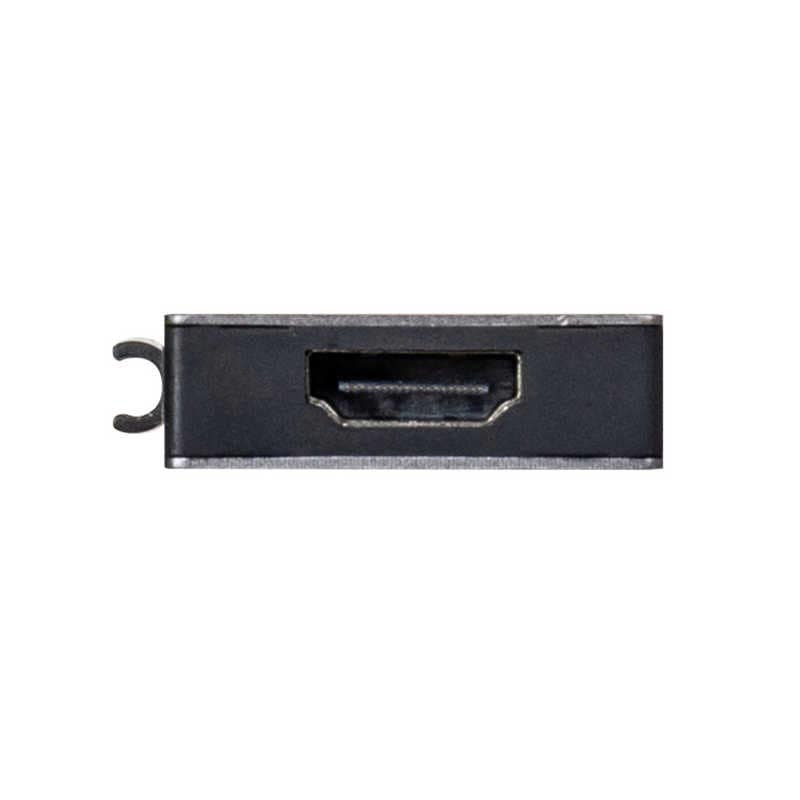 ナカバヤシ　PD対応 USBType-cアルミドッキングステーション 50cm (USB Power Delivery対応)　UDC01LGY
