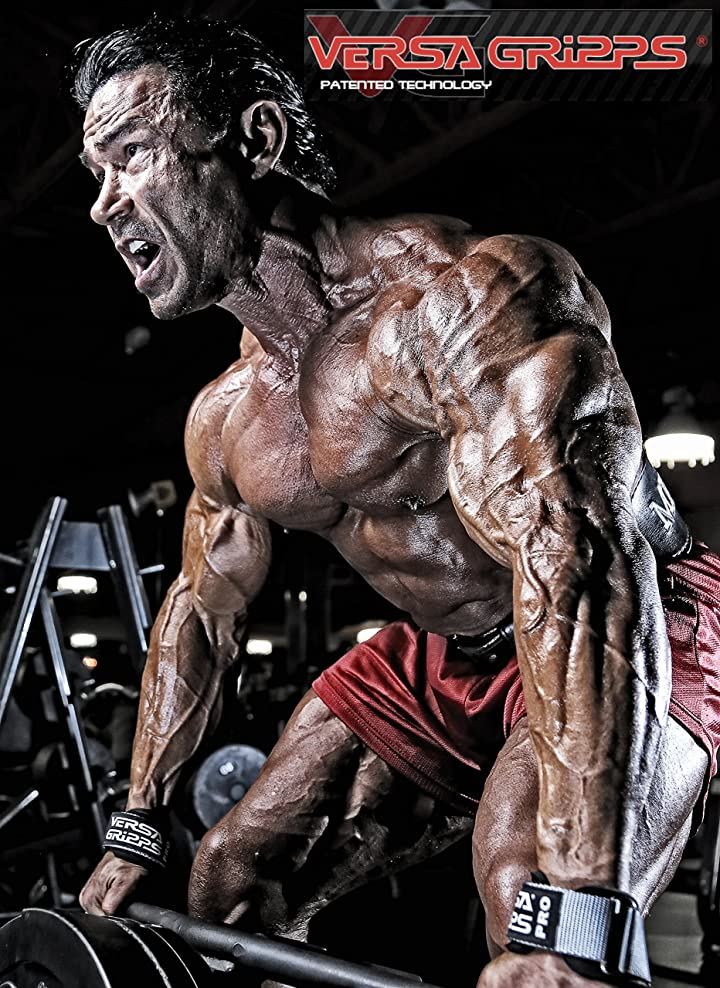 VERSA GRIPPS PRO オーセンティック サポーター パワーグリップ( ネオンライムグリーン/ブラック, Med/Large：手首18.2-20.3cm)