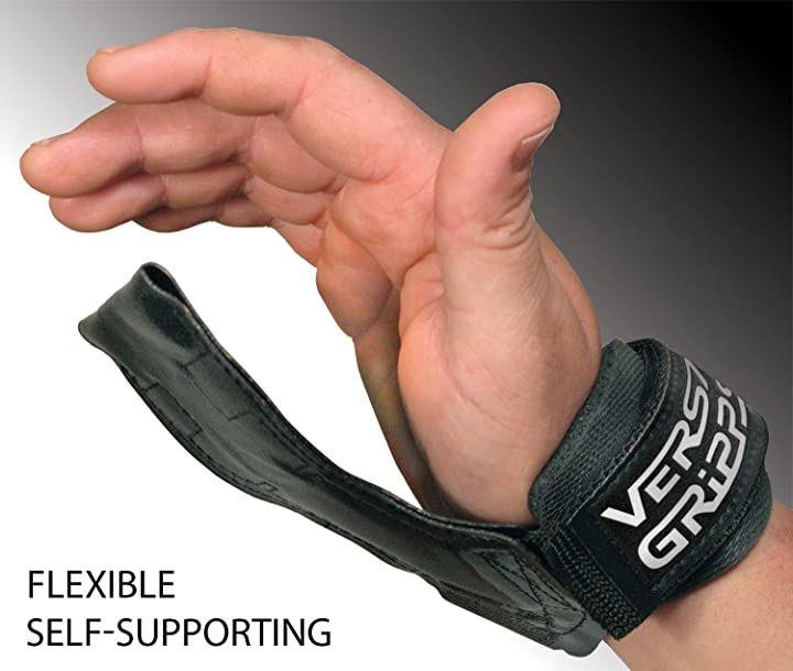 VERSA GRIPPS PRO オーセンティック サポーター パワーグリップ( ネオンライムグリーン/ブラック, Med/Large：手首18.2-20.3cm)