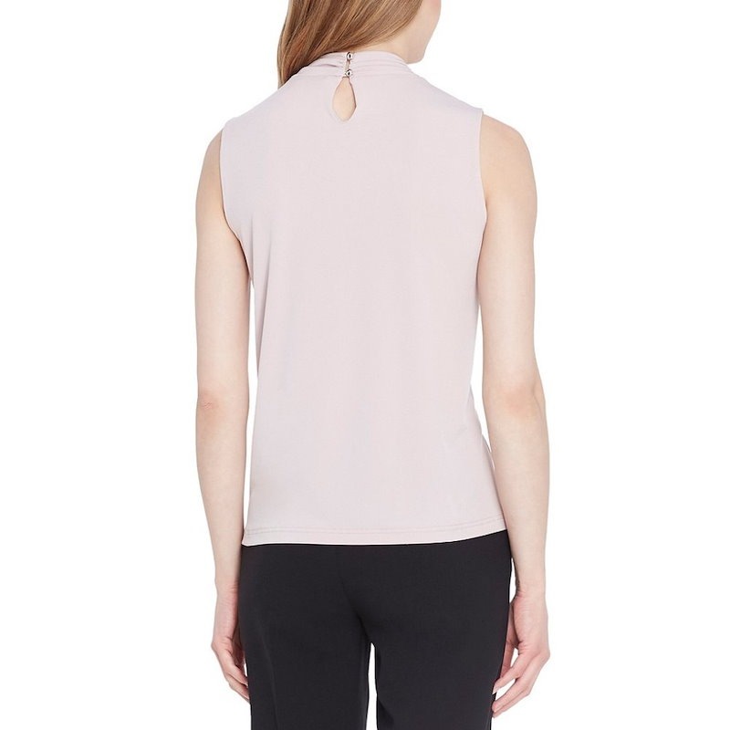 タハリ レディース トップス ブラウス・シャツ【Tahari ASL Twist Keyhole Knit Blouse】Antique Pink タハリ レディース トップス ブラウス・シャツ【Tahari ASL Twist Keyhole Knit Blouse】Antique Pink