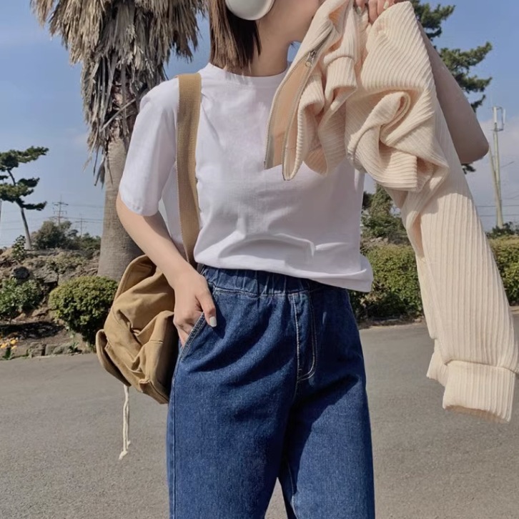 ボトムス パンツ Gパン ストレートパンツ 膝下 アンクル丈 ストレート ゆったり 綿 かわいい 大人可愛い シンプル カジュアル 大人 おしゃれ お洒落 かっこいい