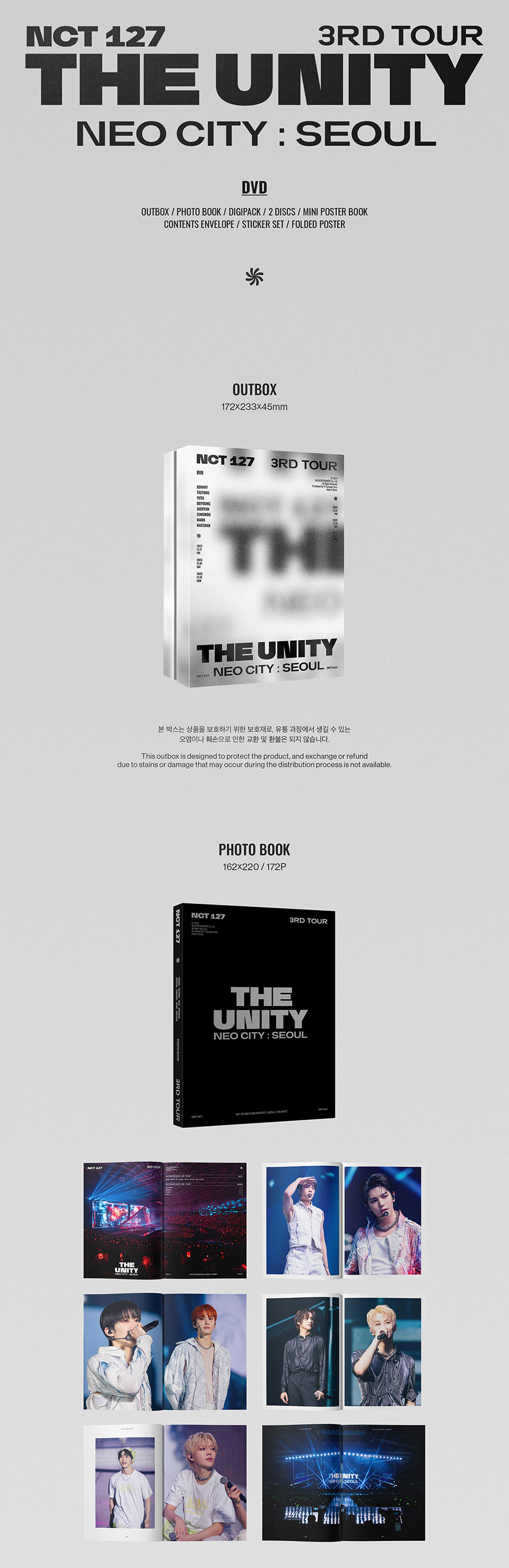 (+SHOP特典/ DVD) NCT 127 3RD TOUR _ NEO CITY SEOUL - THE UNITY