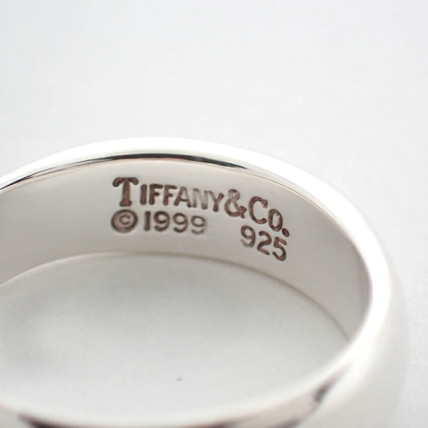希少品　TIFFANY&Co ティファニー ナイフエッジリング 9号 シルバー TIFFANY&Co. ナイフエッジ リング シルバー925 9号ヴィンテージ