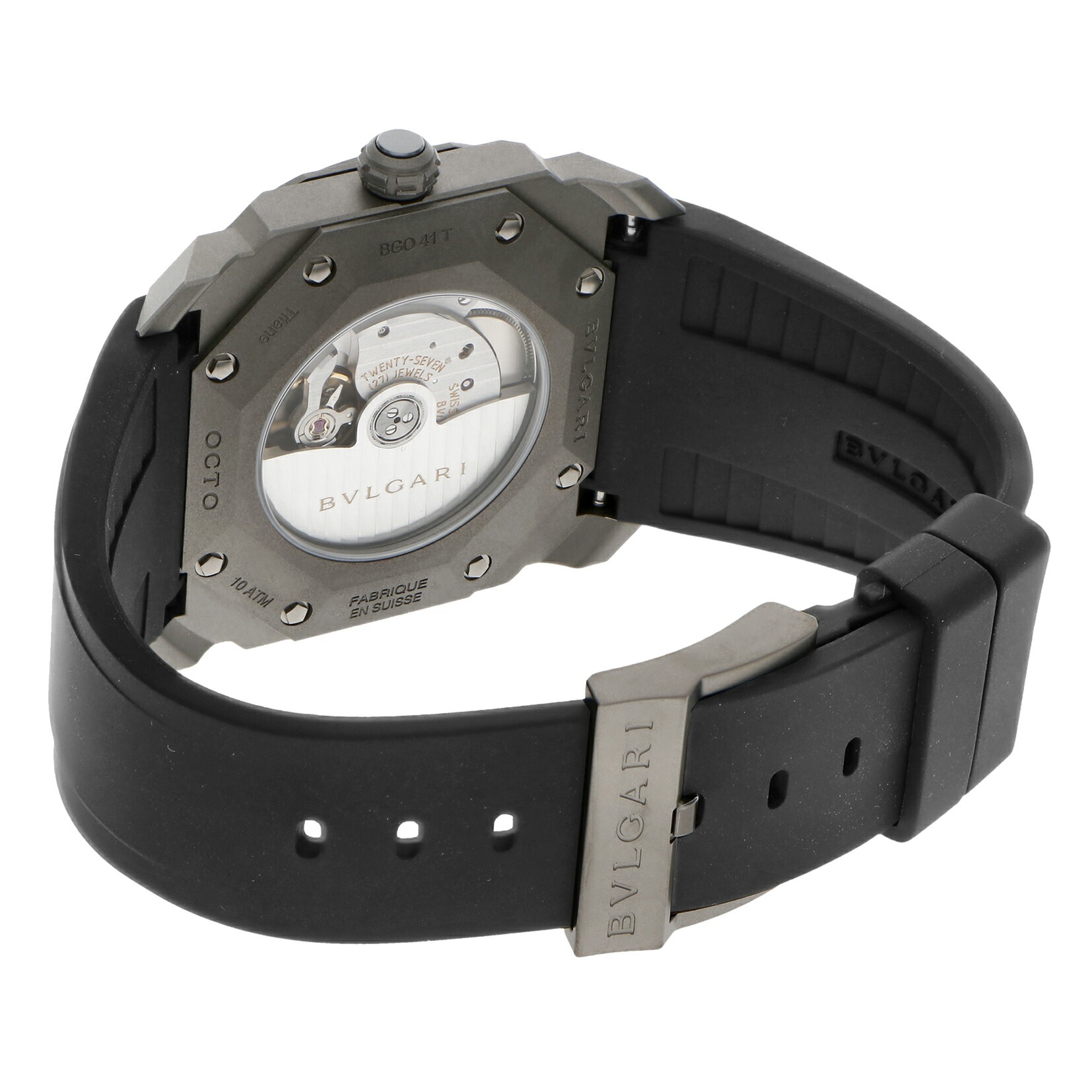 【腕時計】 BVLGARI(ブルガリ) OCTO / オクト メンズ グレー 自動巻 BGO41C14TVD 時計 ブランド