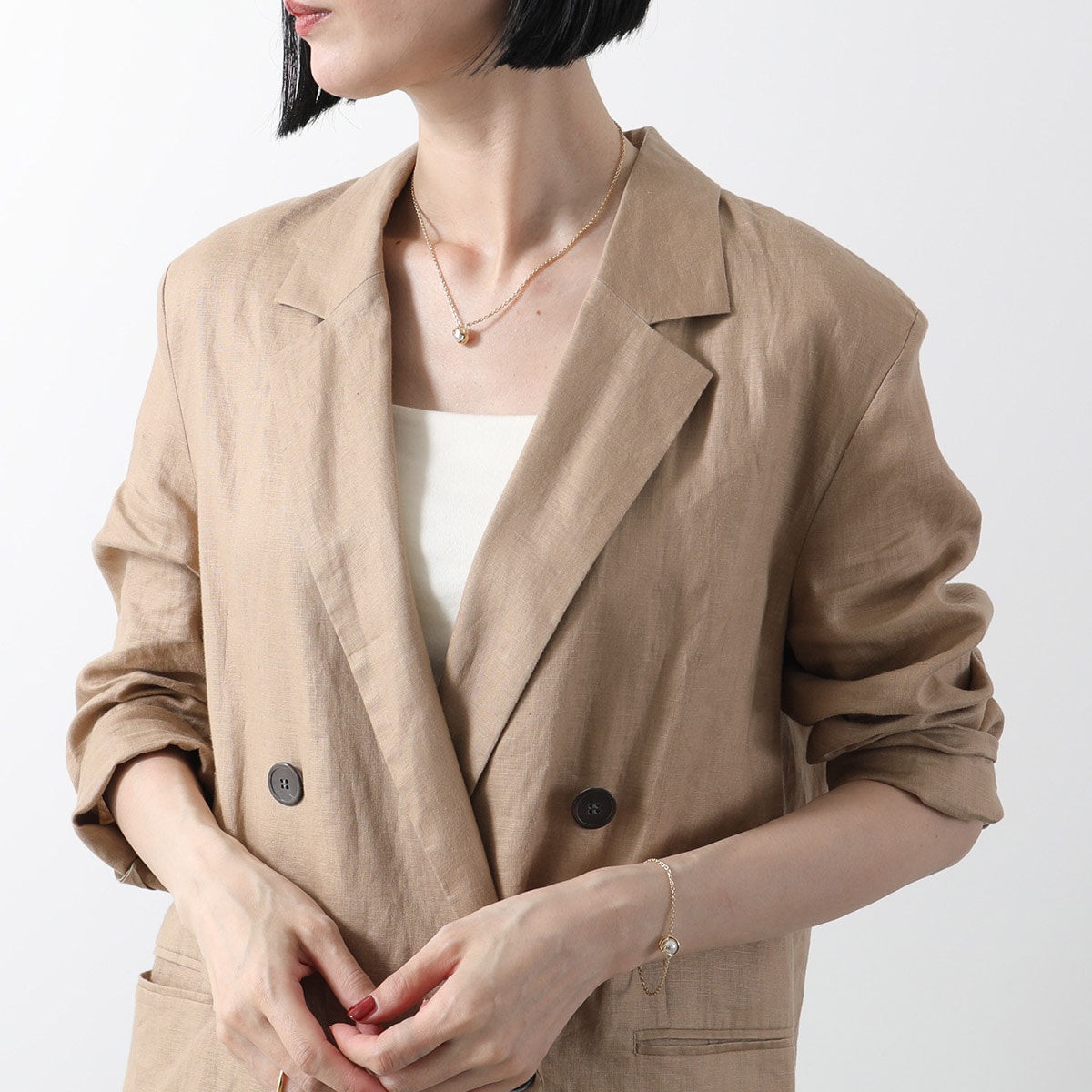 FENDI フェンディ ネックレス F IS エフ イズ 8AK826 A5TO レディース パール ロゴ チェーン メタル アクセサリー カラー2色 FENDI フェンディ ネックレス F IS エフ イズ 8AK826 A5TO レディース パール ロゴ チェーン メタル アクセサリー カラー2色