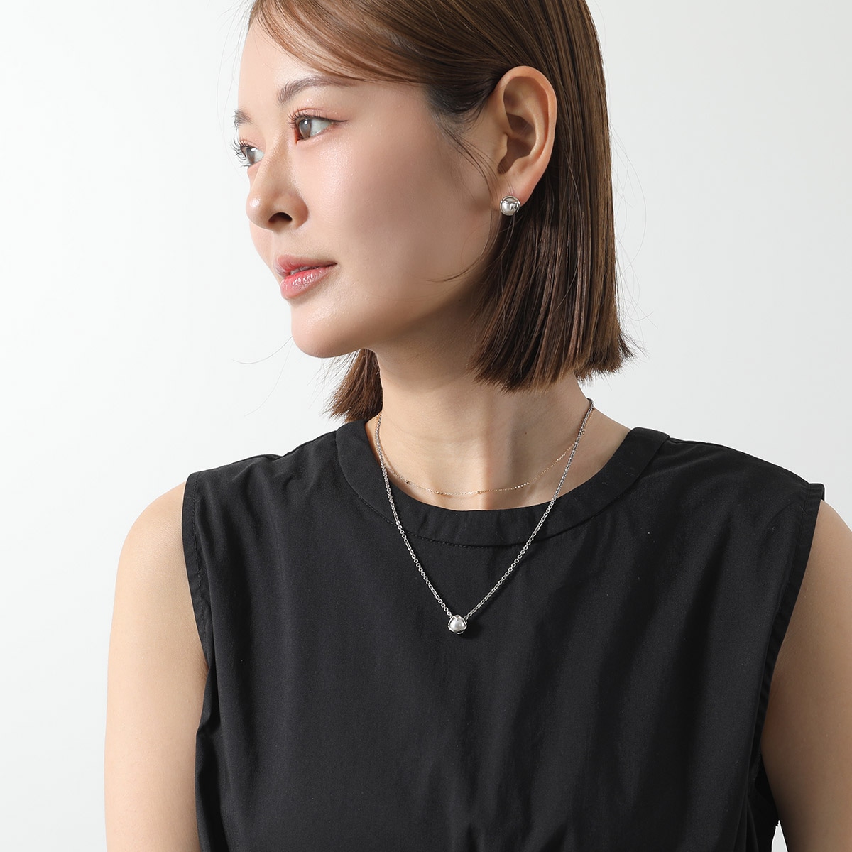 FENDI フェンディ ネックレス F IS エフ イズ 8AK826 A5TO レディース パール ロゴ チェーン メタル アクセサリー カラー2色 FENDI フェンディ ネックレス F IS エフ イズ 8AK826 A5TO レディース パール ロゴ チェーン メタル アクセサリー カラー2色