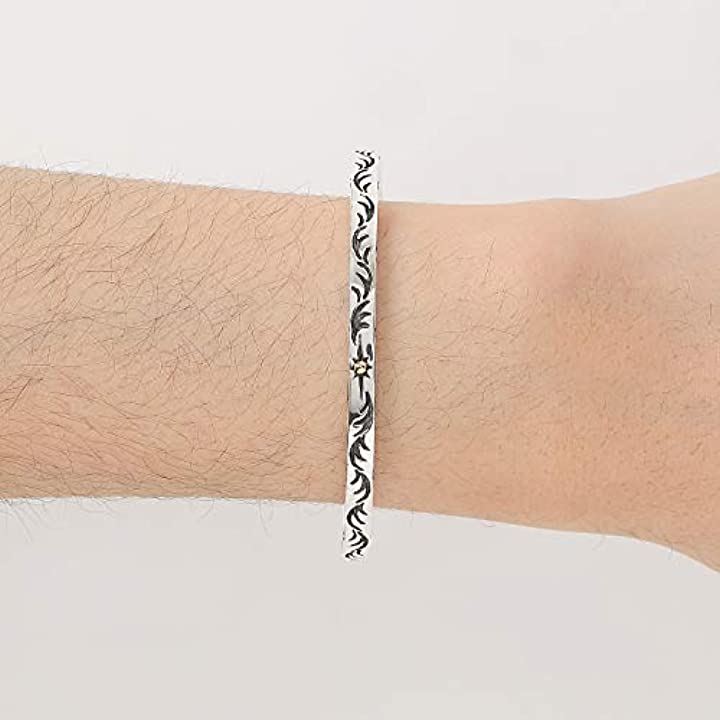 シルバー925 バングル サンライズ 太陽 アラベスク 唐草 ネイティブ cmy190202-3 c シルバー925 バングル サンライズ 太陽 アラベスク 唐草 ネイティブ cmy190202-3 c