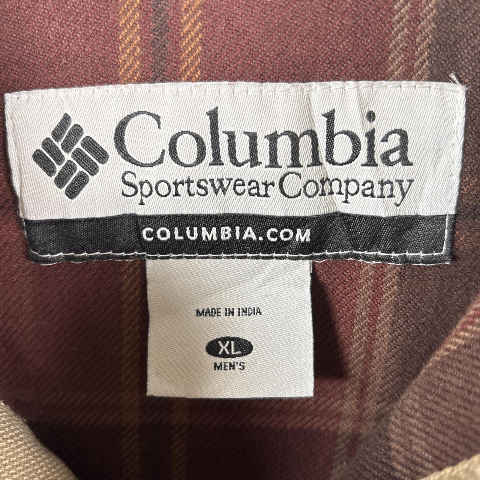 古着 ダック ハンティングジャケット 襟レザー 刺繍 裏地チェク柄 ビッグサイズ XL ブラウン メンズ 古着 ダック ハンティングジャケット 襟レザー 刺繍 裏地チェク柄 ビッグサイズ XL ブラウン メンズ