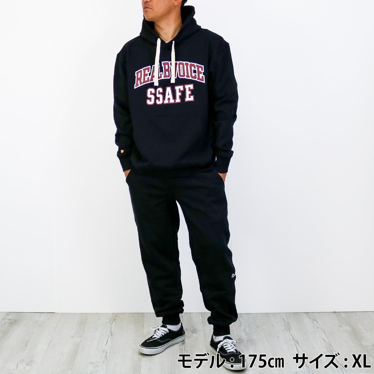 【30%OFF】RealBvoice(リアルビーボイス) RBV COLLEGE PULL PARKA 【30%OFF】RealBvoice(リアルビーボイス) RBV COLLEGE PULL PARKA