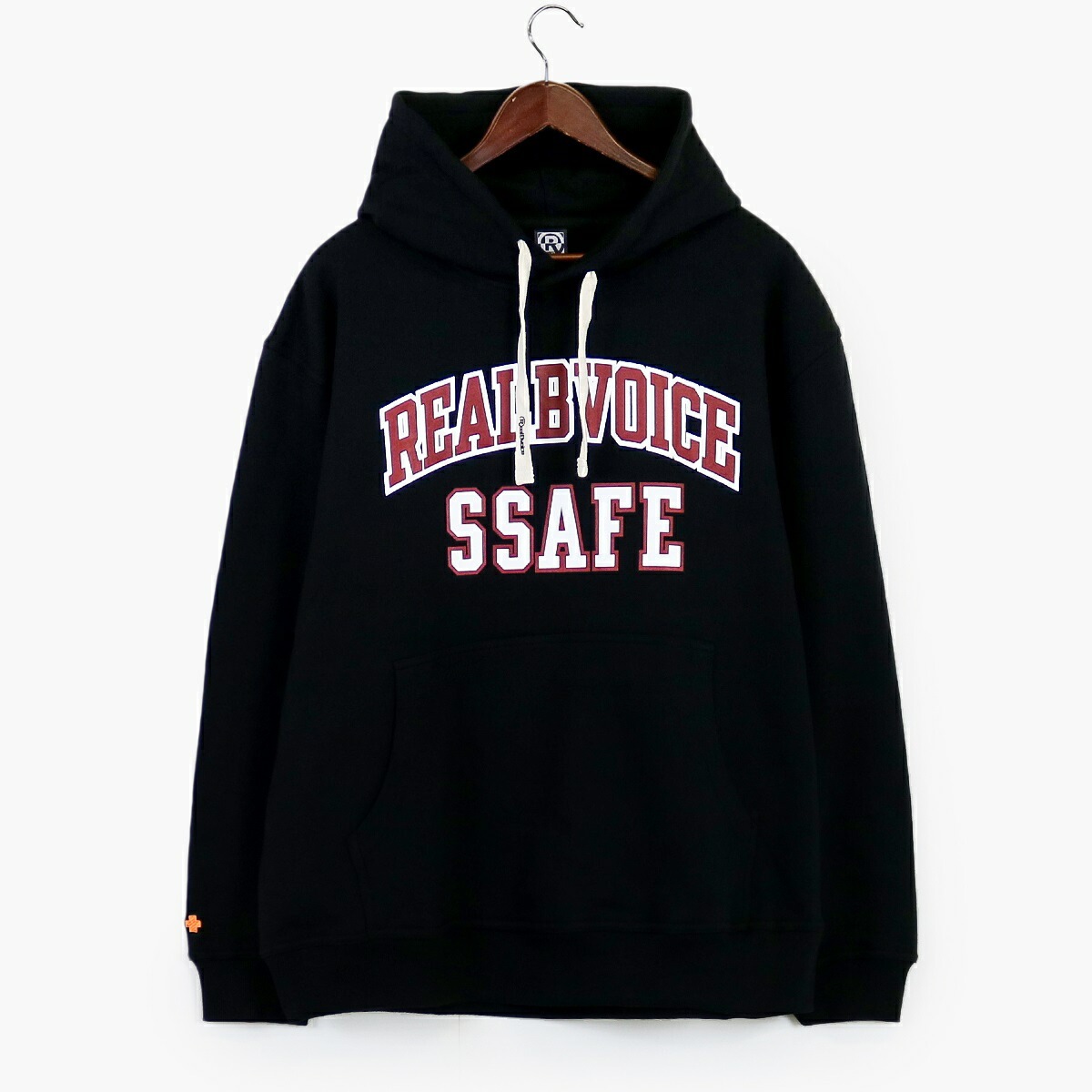 【30%OFF】RealBvoice(リアルビーボイス) RBV COLLEGE PULL PARKA 【30%OFF】RealBvoice(リアルビーボイス) RBV COLLEGE PULL PARKA