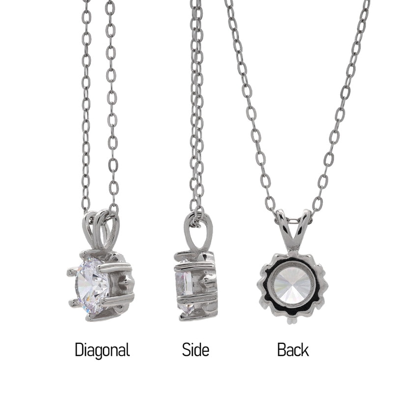 S925 ワンドロップ 一滴 ネックレス [fhns026-silver]