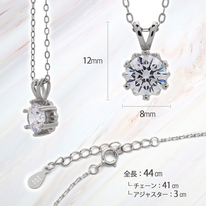 S925 ワンドロップ 一滴 ネックレス [fhns026-silver]