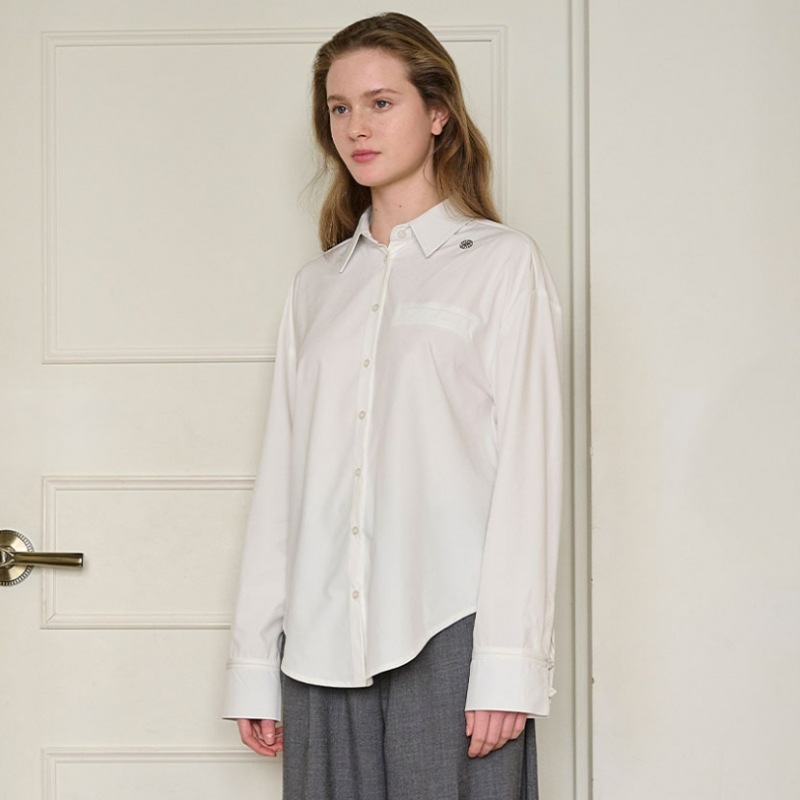 バイタルサインオーバーサイズリンクルフリーシャツ