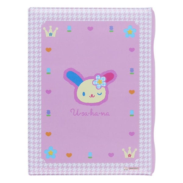 Qoo10] サンリオ ウサハナ シール帳 シールバインダー Y