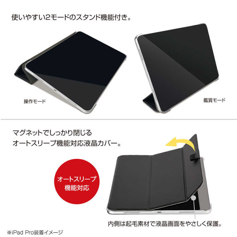 ナカバヤシ iPadPro(M4)13インチ用 軽量ハードケースカバー TBCIPP24300BK ナカバヤシ iPadPro(M4)13インチ用 軽量ハードケースカバー TBCIPP24300BK
