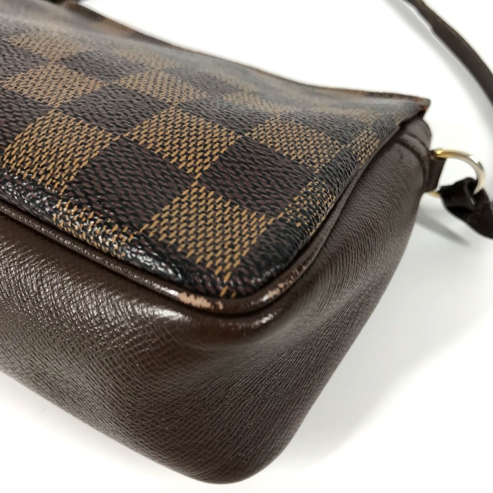 ショルダーバッグ N51982 トゥルース メイクアップ アクセサリーポーチ ダミエ カバン 肩掛け ハンドバッグ ダミエキャンバス エベヌ ブラウン ショルダーバッグ N51982 トゥルース メイクアップ アクセサリーポーチ ダミエ カバン 肩掛け ハンドバッグ ダミエキャンバス エベヌ ブラウン