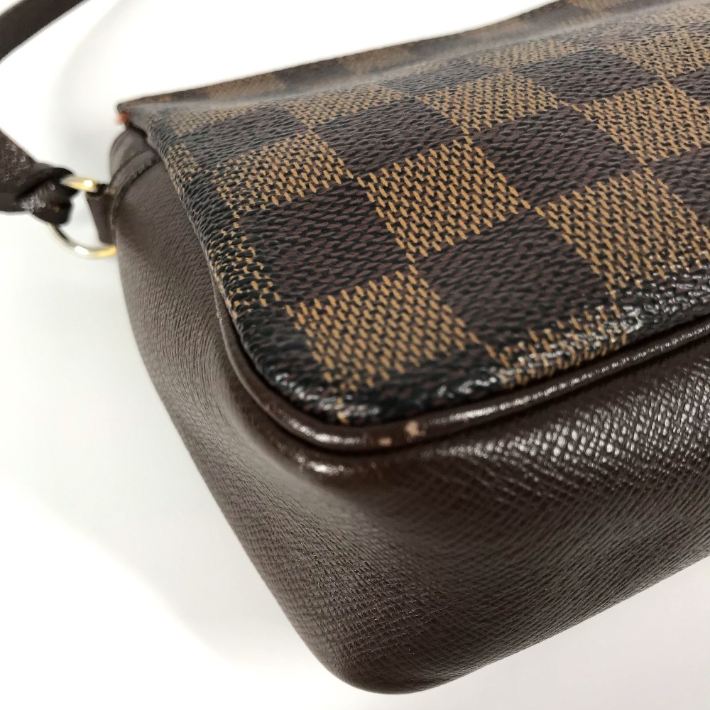 ショルダーバッグ N51982 トゥルース メイクアップ アクセサリーポーチ ダミエ カバン 肩掛け ハンドバッグ ダミエキャンバス エベヌ ブラウン ショルダーバッグ N51982 トゥルース メイクアップ アクセサリーポーチ ダミエ カバン 肩掛け ハンドバッグ ダミエキャンバス エベヌ ブラウン