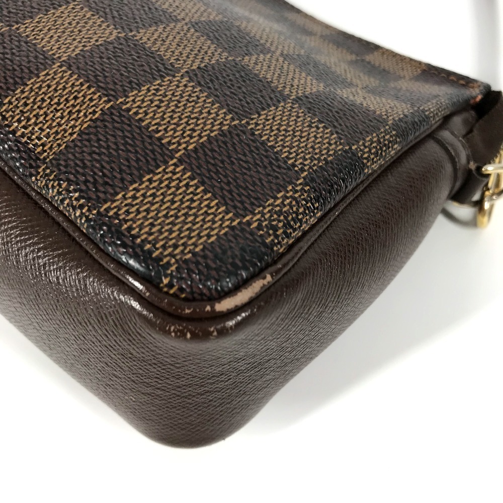 ショルダーバッグ N51982 トゥルース メイクアップ アクセサリーポーチ ダミエ カバン 肩掛け ハンドバッグ ダミエキャンバス エベヌ ブラウン ショルダーバッグ N51982 トゥルース メイクアップ アクセサリーポーチ ダミエ カバン 肩掛け ハンドバッグ ダミエキャンバス エベヌ ブラウン