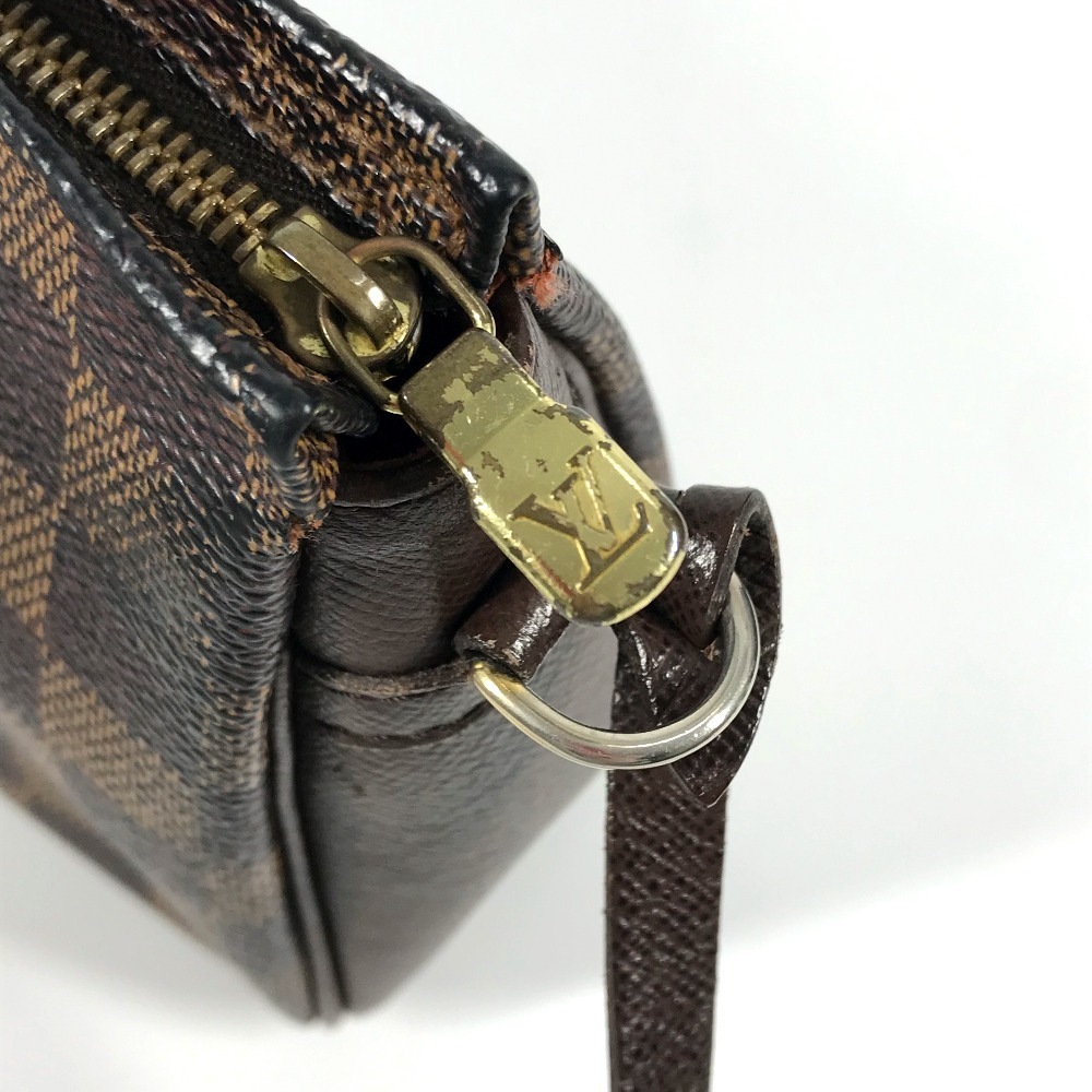 ショルダーバッグ N51982 トゥルース メイクアップ アクセサリーポーチ ダミエ カバン 肩掛け ハンドバッグ ダミエキャンバス エベヌ ブラウン ショルダーバッグ N51982 トゥルース メイクアップ アクセサリーポーチ ダミエ カバン 肩掛け ハンドバッグ ダミエキャンバス エベヌ ブラウン