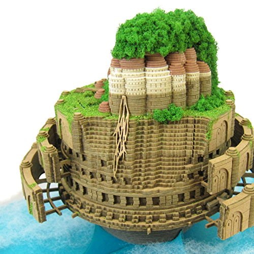 みにちゅあーとキット【ラピュタ城】天空の城ラピュタ Amazon | さんけい みにちゅあーとキット スタジオジブリ