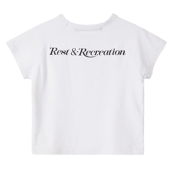 Qoo10] rest&recreation RR LOGO CROP T-SHIRT