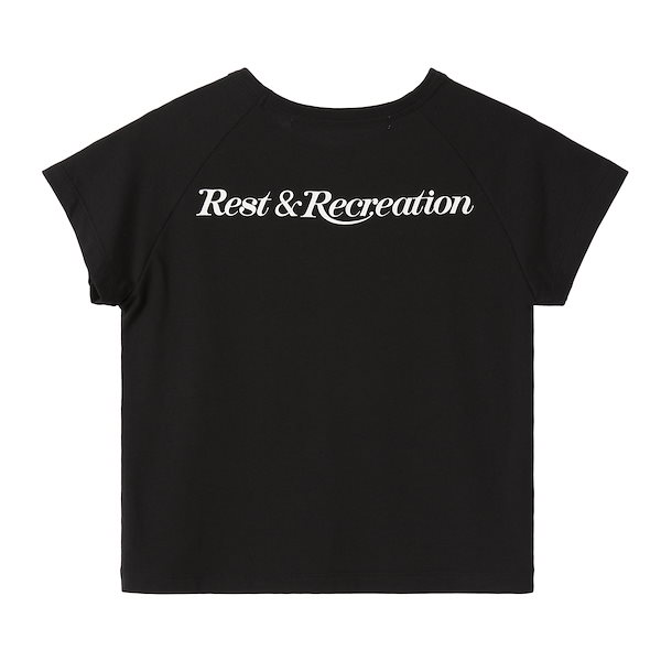 [Qoo10] rest&recreation RR LOGO CROP T-SHIRT