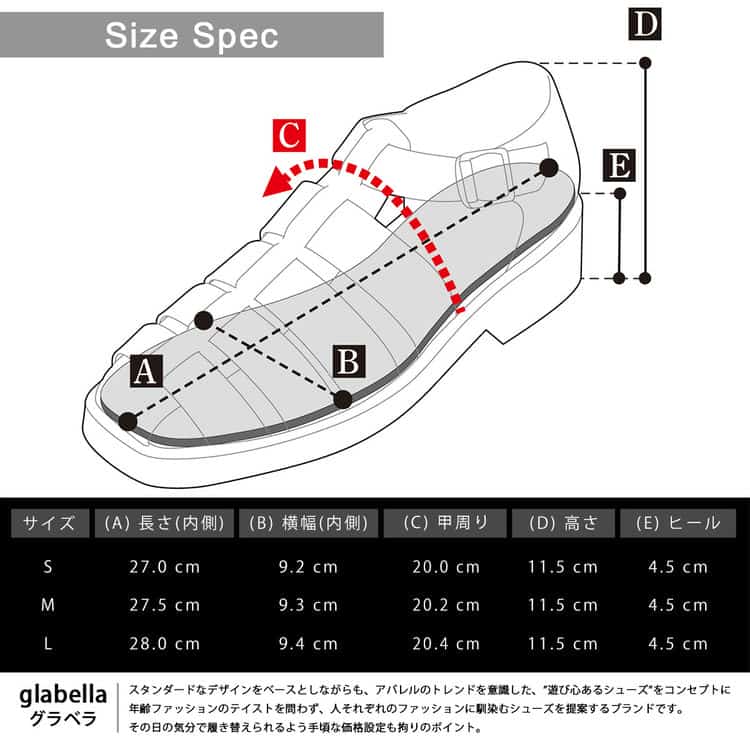 glabella グラベラ サンダル メンズ 靴 カメサンダル グルカサンダル 黒 ブラック カメ シューズ スリッポン 通気性 夏 涼しい おしゃれ トレンド 春 合皮 シンプル SQUARE TO