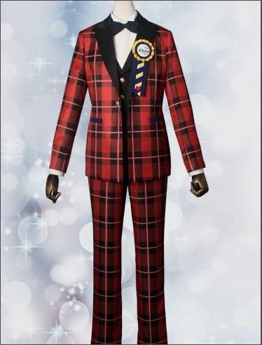 ツイステッドワンダーランド ツイステ 幽冥結婚式 エース Ace コスプレ衣装 コスチューム 仮装 変装 スーツ生地で高級感溢れる