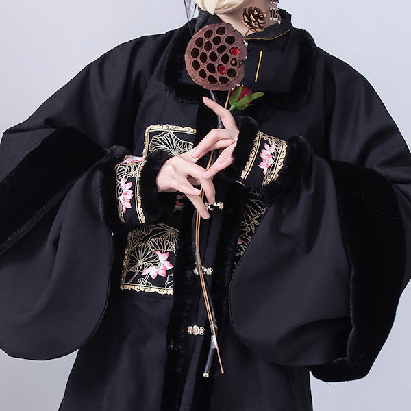 Qoo10] 改良漢服セット 秋冬 チャイナ風セットア