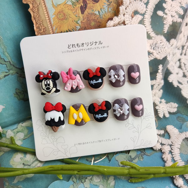Qoo10] ネイルパーツかわいいミッキーマウス スー