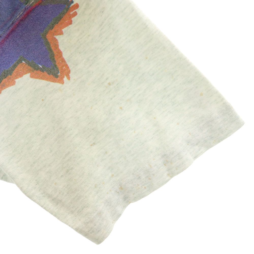 90s USA製 オールド フルーツオブザルーム プリント 半袖 Tシャツ L グレー メンズ 90s USA製 オールド フルーツオブザルーム プリント 半袖 Tシャツ L グレー メンズ